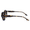 MOTEL - Clear Tort w. 24k Gold Metal / Brown Lens