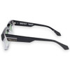 ROOSEVELT - Gloss Black To Crystal Fade w. Silver Metal / Light Green Gradient Lens
