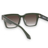 ROOSEVELT - Army Green w. Gold Metal / Brown Gradient Lens