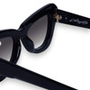 LAFAYETTE - Gloss Black w. Gold Metal / Black Gradient Lens