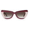 LAFAYETTE - Burgundy Light Tan Splice w. Gold Metal / Brown Gradient Lens