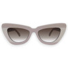 LAFAYETTE - Light Tan Beige Splice w. Rose Gold Metal / Brown Gradient Lens
