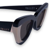 LAFAYETTE - Gloss Black Light Tan Splice w. Rose Gold Metal / Black Lens