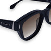 RITUAL - Gloss Black w. Silver Metal / Brown Gradient Lens