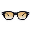 RITUAL - Gloss Black w. Silver Metal / Orange Gradient Lens