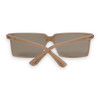 CONVICTION - Bone w. Rose Gold Metal Trim / Light Brown Lens