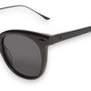 MERCY - Matte Black w. Gloss Black Metal Trim / Black Lens