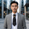 Simple Vaudeville Tie (Solid Color)