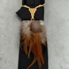 Simple Vaudeville Tie with Feathers
