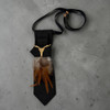Simple Vaudeville Tie with Feathers