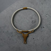 Vaudeville Collar - White leather