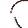Vaudeville Collar - Rose Snake Leather
