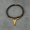Vaudeville Collar - Rose Snake Leather