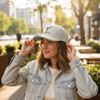 Vaudeville Hat - White