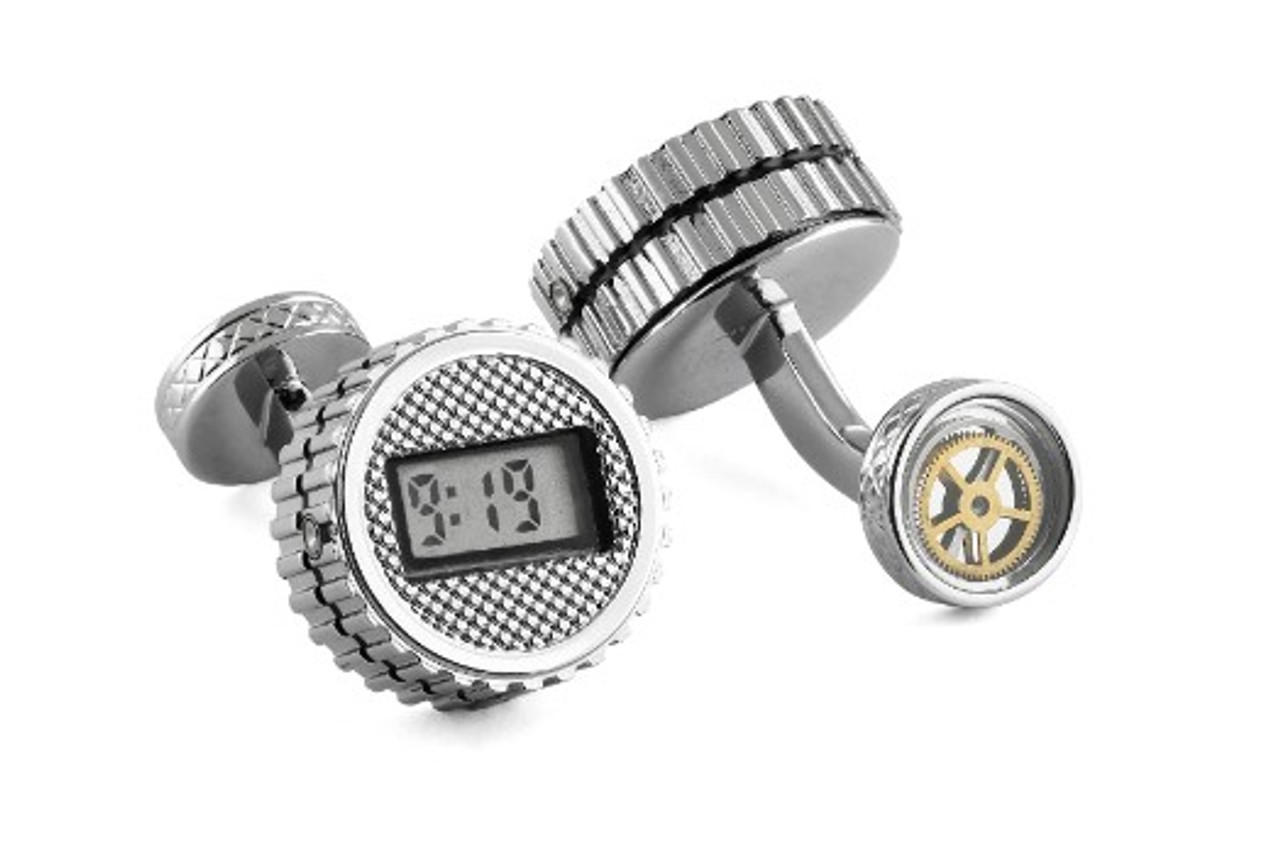 Jan Leslie Sports Watch Cufflinks | Olivela