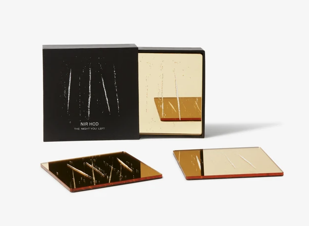 【Nir Hod】The Night You Left コースター 4枚セット Nir Hod】The Night You Left コースター 4枚セット