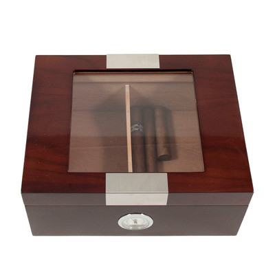 60 Cigar Humidor - Walnut Top