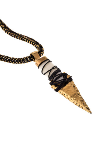 Lanza Etnica - Tubular White Arrowhead