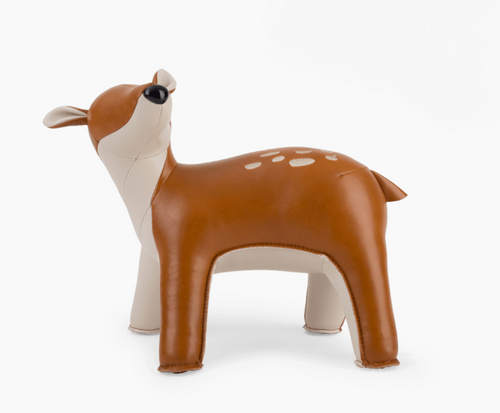 Deer Luke Doorstop (Tan + Wheat)