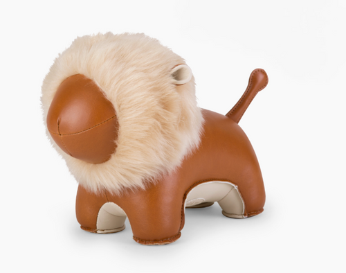 Lion Puno Bookend (Tan + Wheat)