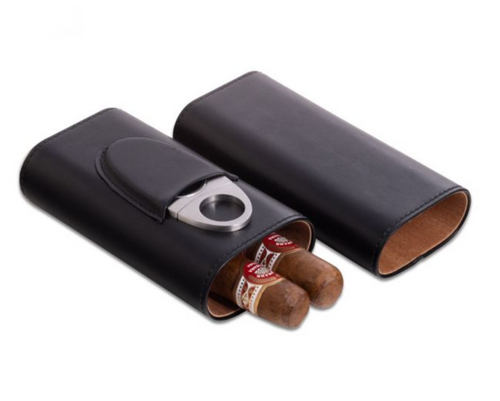 Richie Cigar Case - Black