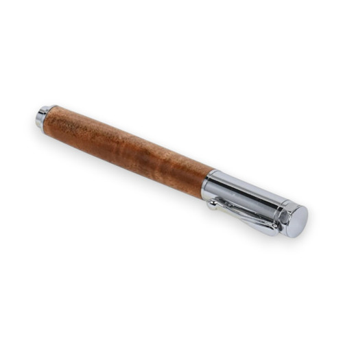 Hawaiian Curly Koa Chrome Magnetic Rollerball Hawaiian Curly Koa Chrome Magnetic Rollerball