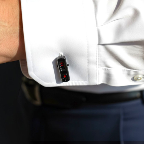 Black IP Steel Antibody Cufflinks