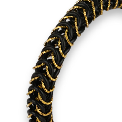 Diamond Cut Elastic Bracelet