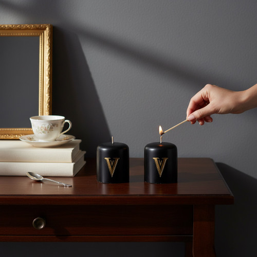 Black Candle - 2" x 2"
