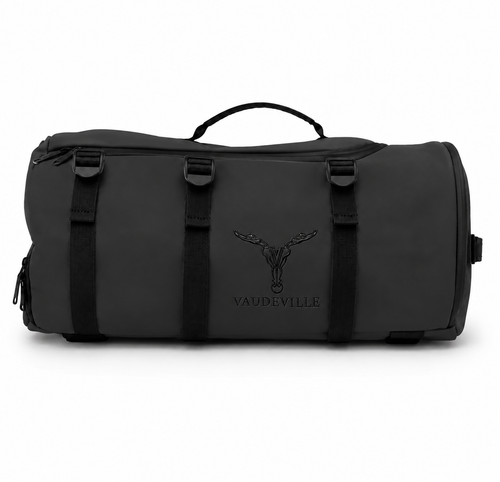 Vaudeville Rucksack Duffel Bag (Black)
