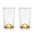 Gold Pointed Cocktail Tumblers by Viski Gold Pointed Cocktail Tumblers by Viski