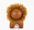 Lion Lino Doorstop (Tan + Wheat)