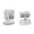 Twisted Square Cufflinks Hematite Limited Edition