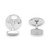 Bullseye Cufflinks With White Mother Of Pearl