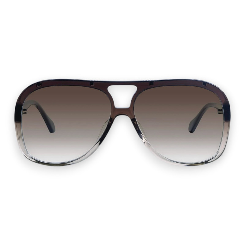 BANG - Smoky Quartz Fade w. Gun Metal Trim / Brown Gradient Lens