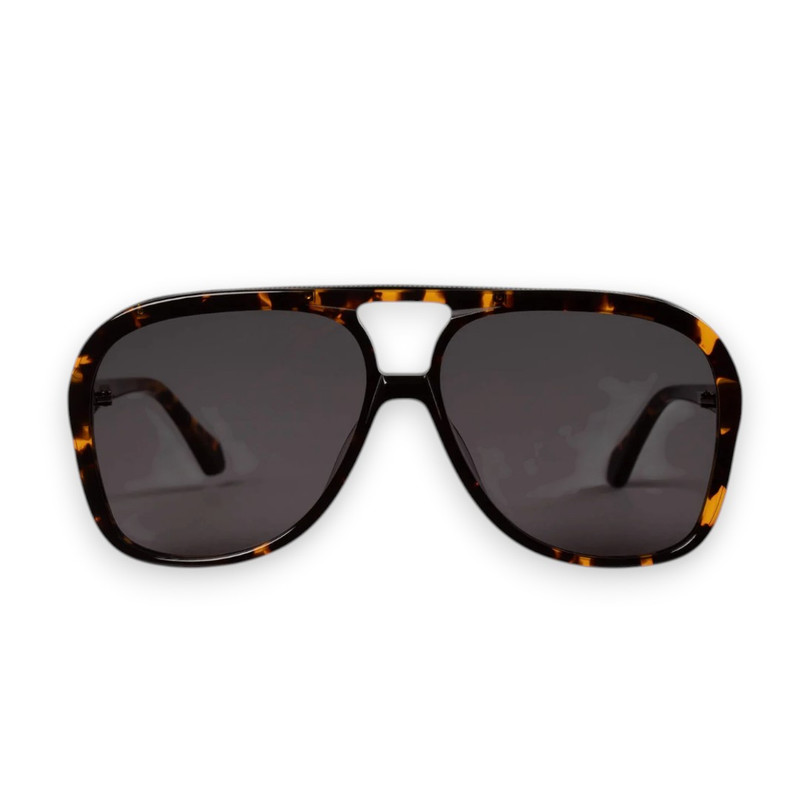 BANG - Dark Tortoise w. Matte Black Metal Trim / Black Lens