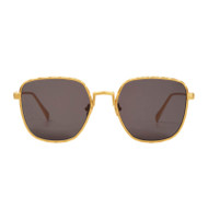 Dotan - Brush Gold Titanium / Black Lens