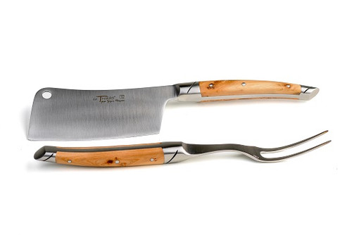 https://cdn11.bigcommerce.com/s-q186zl4/products/625/images/1688/Cheese_set_Le_Thiers_prestige_range_cleaver_and_fork_hand_forged_juniper_handle_matte_finish__49424.1468959187.500.750.jpg?c=2