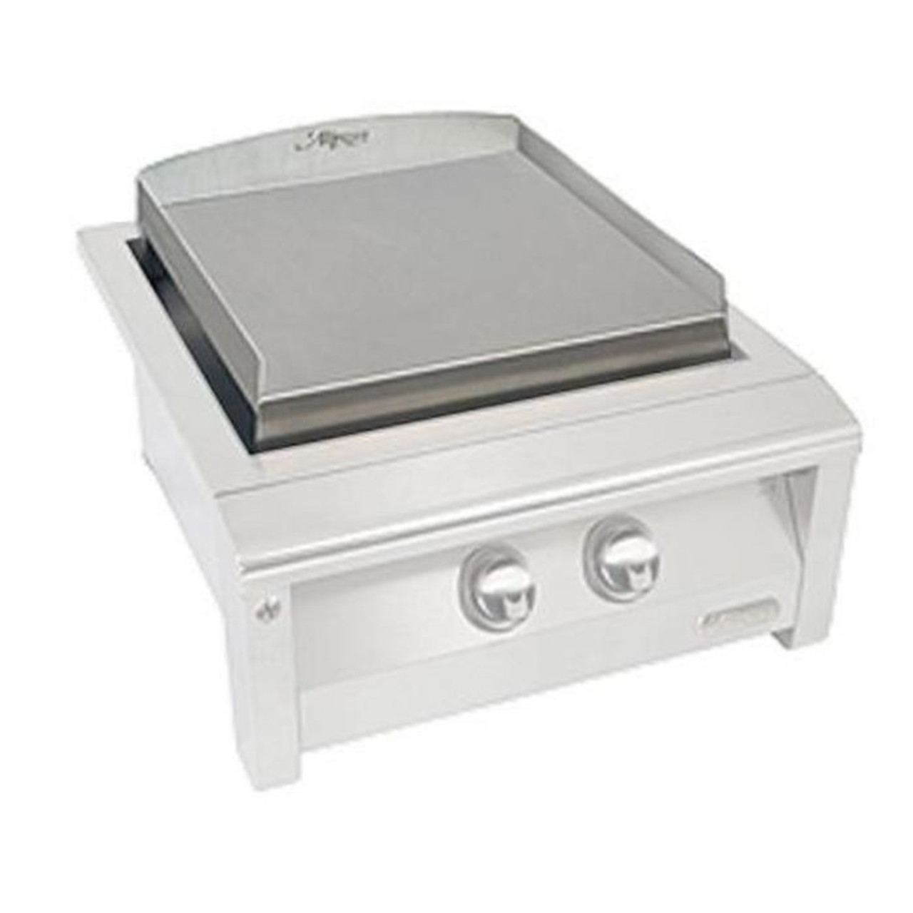 Teppanyaki, Griddle, Built-In BBQ Grill with Side Burner, Storage