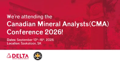 We're attending the Canadian Mineral Analysts (CMA) Conference 2026!