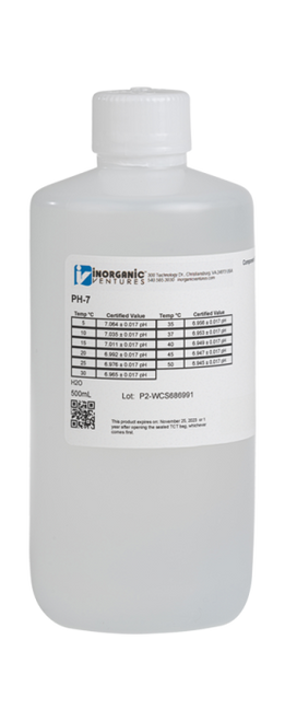PH-7 | Inorganic Ventures Potassium Dihydrogenphosphate / Sodium Hydroxide Buffer (pH 7)