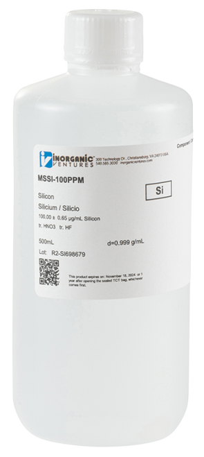 MSSI-100PPM | Inorganic Ventures 100ug/mL SILICON