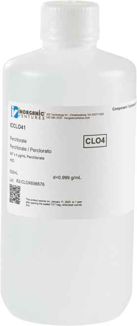 ICCLO41 | Inorganic Ventures 1000ug/mL PERCHLORATE