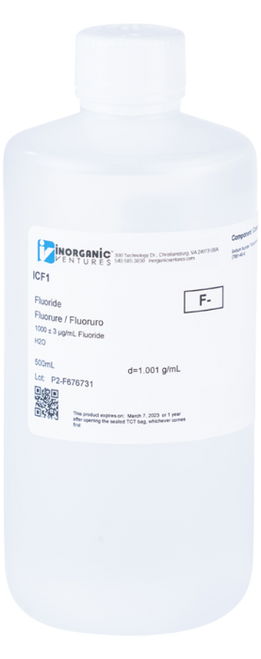 ICF1 | Inorganic Ventures 1000ug/mL FLUORIDE