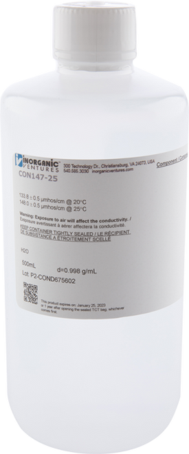 CON147-25 | Inorganic Ventures Conductivity Standard (147 uS/cm at 25°C)