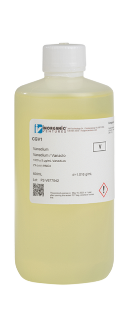 CGV1 | Inorganic Ventures 1000ug/mL VANADIUM