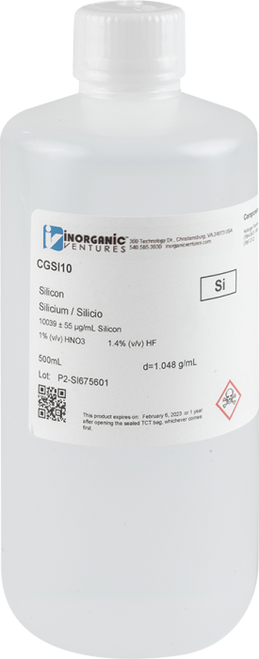CGSI10 | Inorganic Ventures 10,000ug/mL SILICON