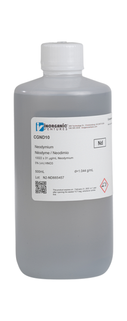 CGND10 | Inorganic Ventures 10,000ug/mL NEODYMIUM