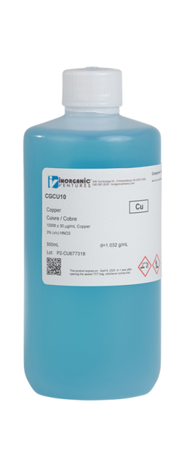 CGCU10 | Inorganic Ventures 10,000ug/mL COPPER