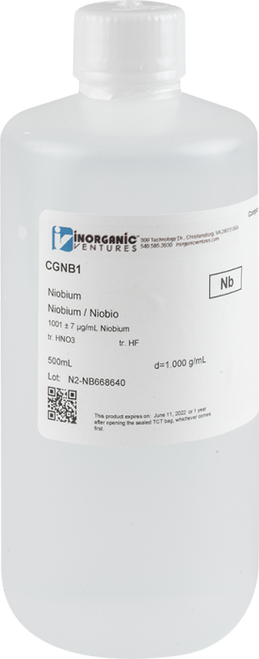 CGNB1 | Inorganic Ventures 1000ug/mL NIOBIUM